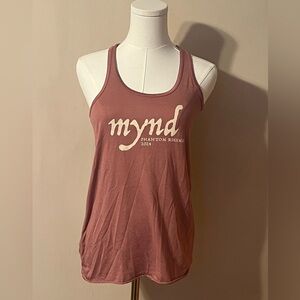 Women's Dusty Rose Graphic Racerback Tank Top